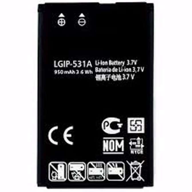 باتری اصلی و روکاری ال جی LG T375 Cookie Smart مدل LGIP-531A